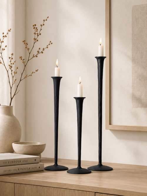 Candlesticks Gallery Noir set/ 3