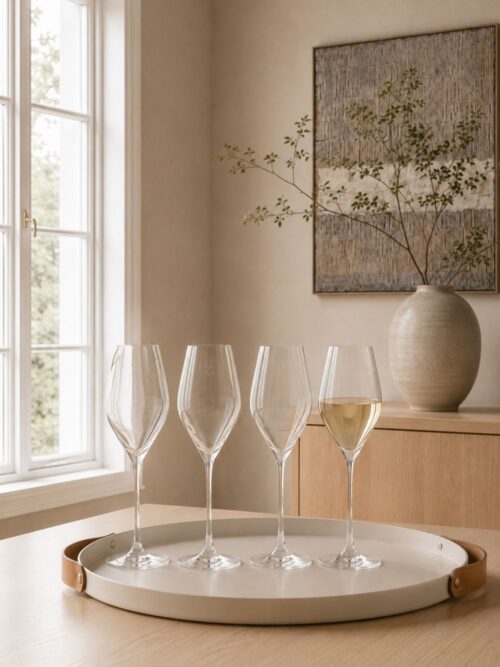 Champagneglas Grace transparent 4p