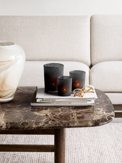 Light lanterns Frost Black 3-p