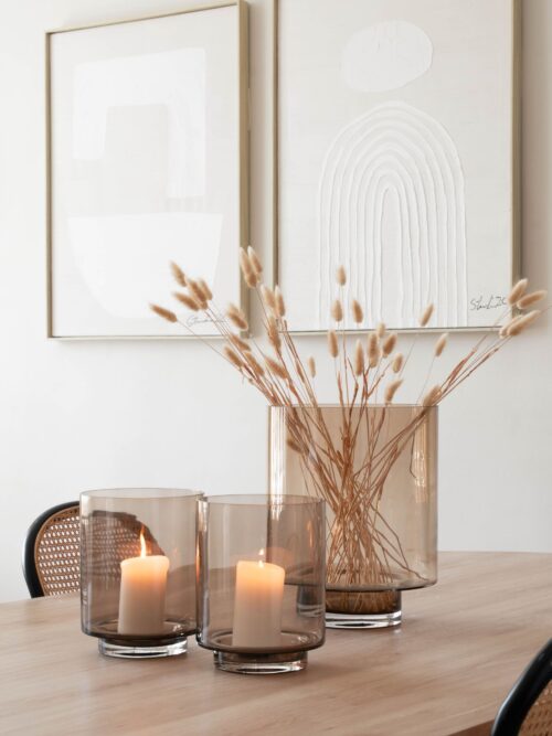 Vase Optic topaz Grand