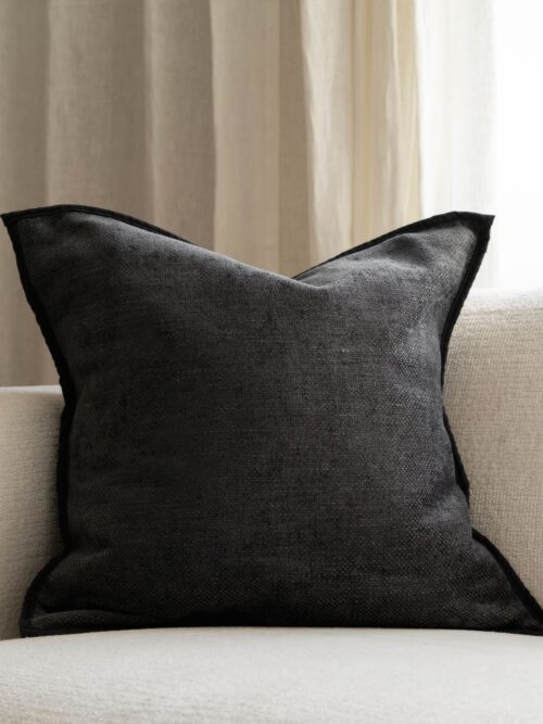 Pillowcase Imani Soft black 65x65