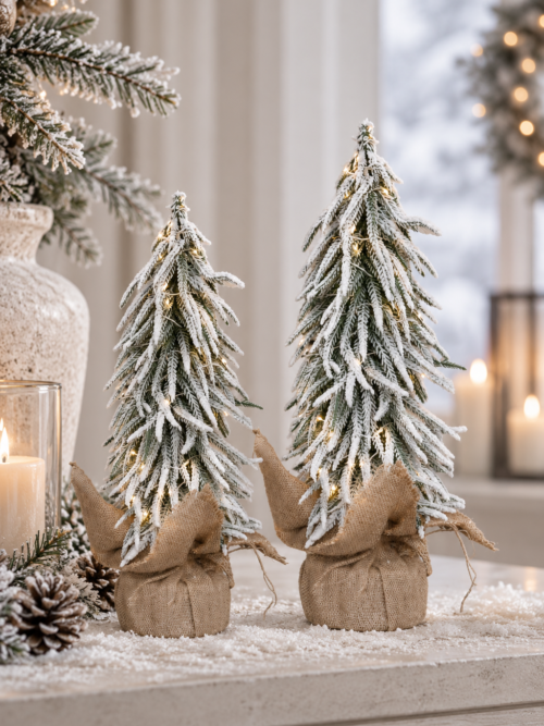 Julgran Aspen gran inkl. ledljus grand