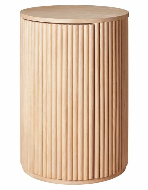 Sideboard/Sängbord Longmont white wash vänster