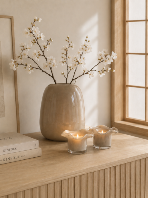 Candleholder Harmony Nougat