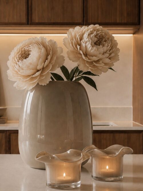 Candleholder Harmony Nougat