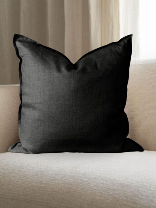 Pillowcase Amalfi black  50x50cm