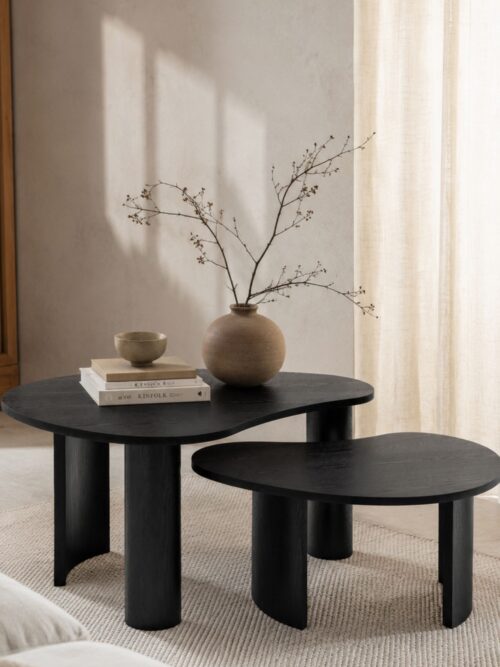 Soffbord Valencia Black set/2