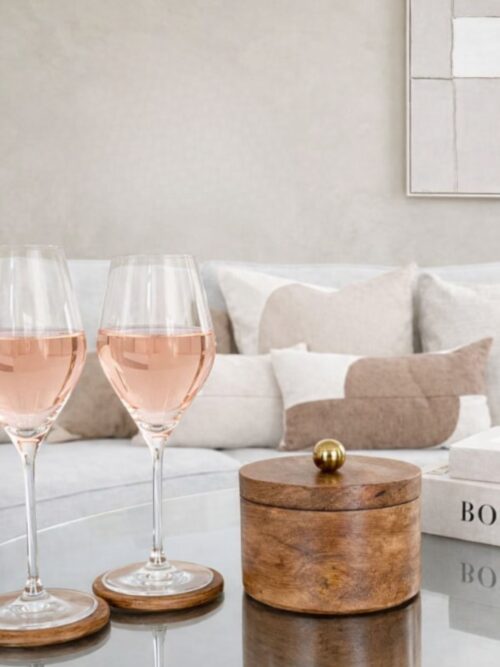 Burk Mira m glasunderlägg