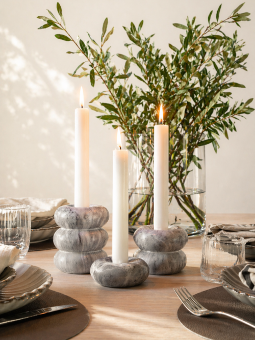 Candleholder Arezzo set/3