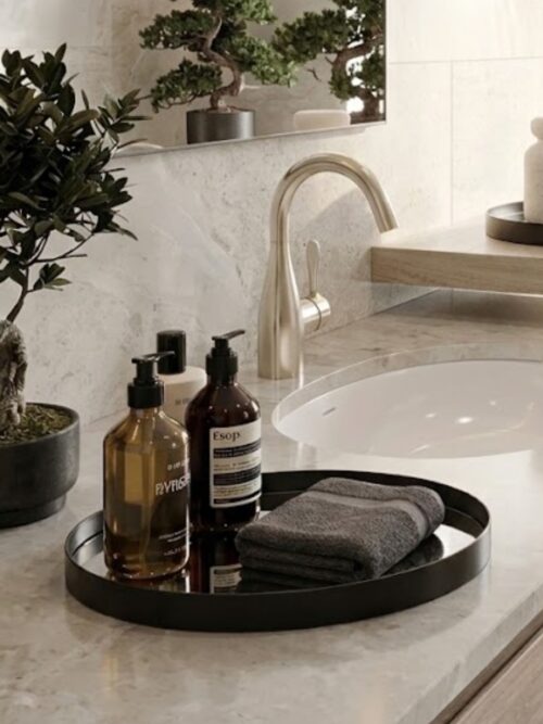 Spegelbricka La Perla Grand