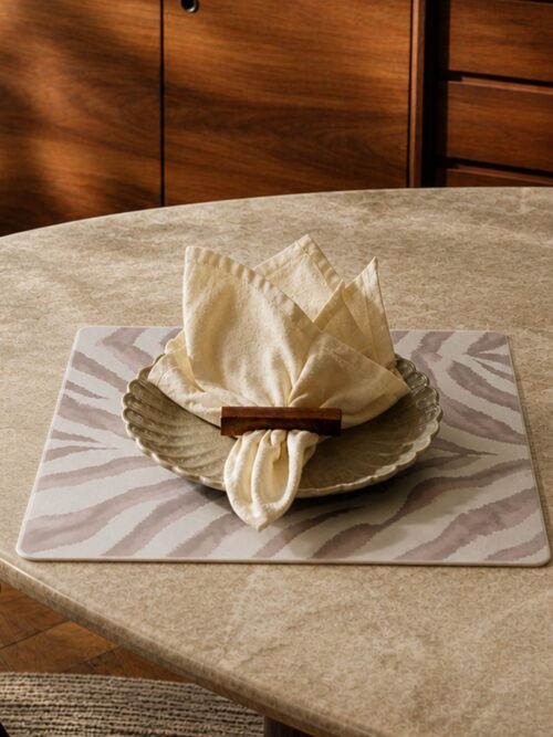 Placemats Cozy Zebra 4-p