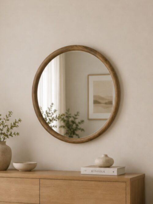 Spegel Woodlet 61x61 cm