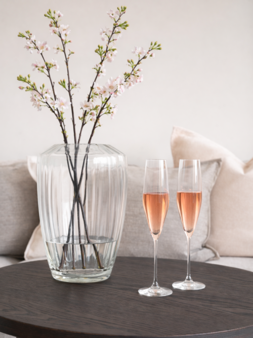 Vase Hazel Clear