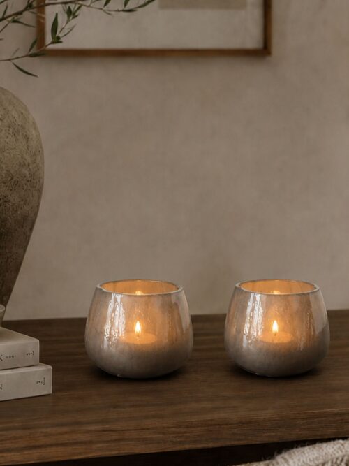 Candleholer Hope Warm Grey