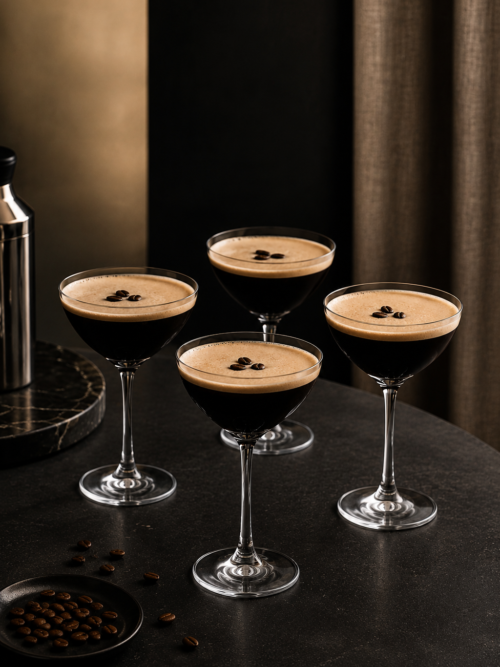 Cocktailglas After Dark 4-p