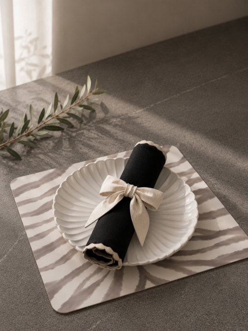 Placemats Cozy Zebra 4-p