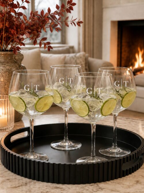 4-pack Gin- & Tonicglas Manhattan
